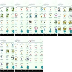 Conta pokémon go lvl 40 mais de 700 shinies