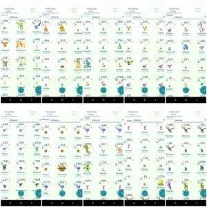 Conta pokémon go lvl 40 mais de 700 shinies