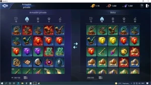 Guerreiro NA122 lv73 Com passe de cobre, 1k de gold - MIR4