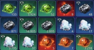 Guerreiro NA122 lv73 Com passe de cobre, 1k de gold - MIR4