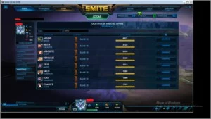 CONTA SMITE - Outros