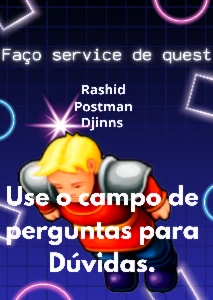 Faço service de Quests de Tibia