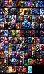 CONTA D4 COM 100 SKINS - League of Legends LOL