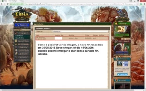 EK 208 + ED 94 + MOUNTS PAGAS + 4 DIAS VOUCHER + RK LACRADA - Tibia