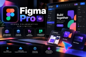 🎨 Figma Pro Edu | 2 Anos | 3.000 Créditos/Mês - Inteligência Artificial