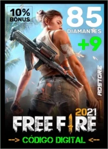 FREE FIRE DIAMANTES 💎 85 diamantes + 9 de bônus!!💎 - Gift Cards