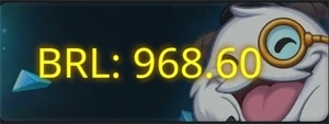 CONTA LOL; UNRANKED c/ MMR PLAT 1; 186 SKINS; 1330 RP's - League of Legends
