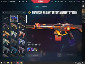 Conta valorant ascendente, full skins