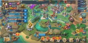 Lords Mobile 67mi de poder.