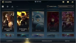 CONTA WILD RIFT ESMERALDA III - 27 SKINS - League of Legends: Wild Rift LOL WR