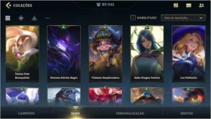CONTA WILD RIFT ESMERALDA III - 27 SKINS - League of Legends: Wild Rift LOL WR