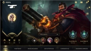 Conta nova smurf lol wild rift ouro I / Platina IV season 3 - League of Legends: Wild Rift LOL WR