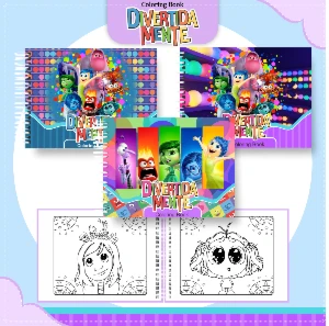 Arquivo Digital Livro de colorir Divertidamente – PDF - eBooks
