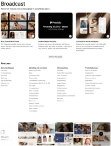 Tema Broadcast Shopify Atualizado + Chave de Ativação - Sites, Lojas e Sistemas Prontos Sites e Scripts