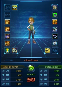 Conta la-omega SusaShin/DB boa - Digimon Masters Online DMO