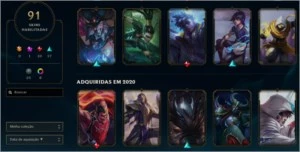 Conta LoL D4 - League of Legends