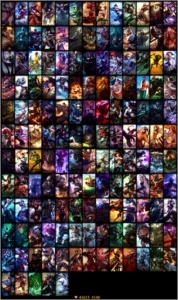 Conta com 45 Skins  / Gold / 100 Campeões - League of Legends LOL