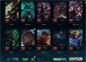 Conta lvl 94 platina em 3 seasons - League of Legends LOL