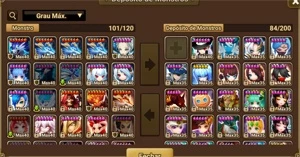 Conta que faz todo PVE com nat5 LD!! CLIQUE PARA VER QUAL É! - Summoners War