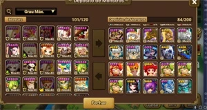 Conta que faz todo PVE com nat5 LD!! CLIQUE PARA VER QUAL É! - Summoners War