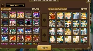 Conta que faz todo PVE com nat5 LD!! CLIQUE PARA VER QUAL É! - Summoners War