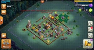 Conta recem CV 9  2k gemas ou 5 construtores - Clash of Clans