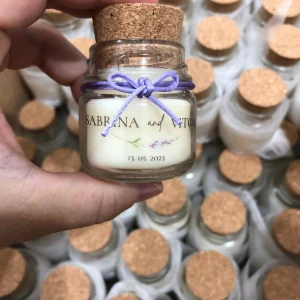 Vela Votiva Personalizada para Cerimônia