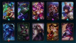 CONTA LEAGUE OF LEGENDS COM 96 SKINS E120 CAMPEÕES LOL