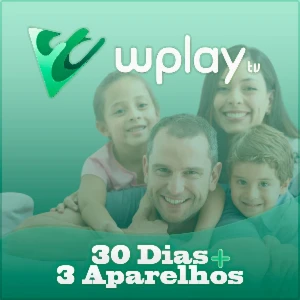 Recarga Mensal 30 dias Wplay tv - Gift Cards
