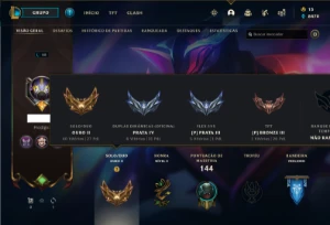 CONTA LOL NOVA - GOLD (email não confirmado) - League of Legends