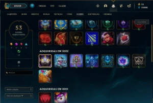 CONTA LOL NOVA - GOLD (email não confirmado) - League of Legends