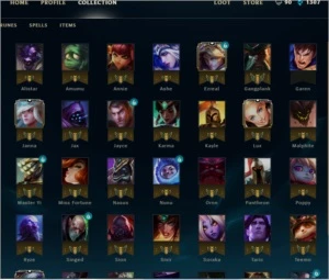 Prata 2 35 champions - League of Legends LOL