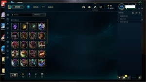 CONTA PRATA II, COM MUITA SKIN, MAESTRIA E TEMPO DE JOGO - League of Legends LOL