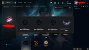 Conta para smurf - League of Legends LOL
