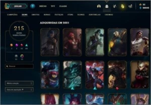 Conta lol e valorant - League of Legends
