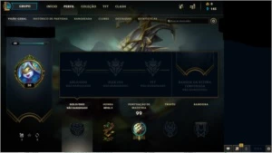 CONTA LOL UNRANKED + SKINS - League of Legends
