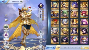 A140 Hades solitario/ Afrodite Divino  - Saint Seiya Awakening SSA