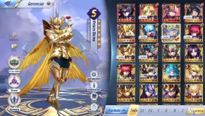 A140 Hades solitario/ Afrodite Divino  - Saint Seiya Awakening SSA
