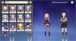 QIQI+ DIONA + ORGULHO CELESTIAL + 10 PERSONAGENS 4 ESTRELAS - Genshin Impact