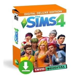 Conta Origin + The Sims 4 Deluxe Edit + 8packs de expansão