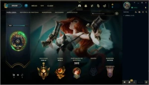Conta League of Legends 1118 skins Todos Campeões LOL