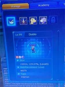 CONTA DIGIMON MASTERS ONLINE SERVER LILITHMON DMO