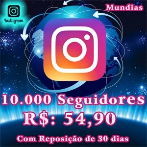 *PROMOÇÃO* 10K Seguidores no Instagram Por Apenas R$54,90 - Redes Sociais