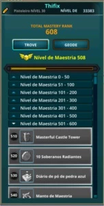 Conta de Trove 608 MR - Outros