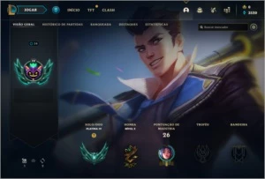 CONTA PLATINA MMR ALTO - League of Legends LOL