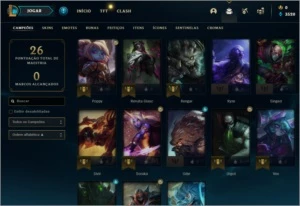 CONTA PLATINA MMR ALTO - League of Legends LOL