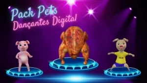 Pack de Mascote dançantes, Viralize seus posts e Anúncios 🚀 - Outros