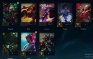 Conta LOL 2021 SEASON 11 ELO MESTRE - League of Legends