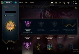 Conta LOL 2021 SEASON 11 ELO MESTRE - League of Legends
