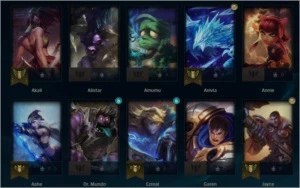 Conta LOL 2021 SEASON 11 ELO MESTRE - League of Legends